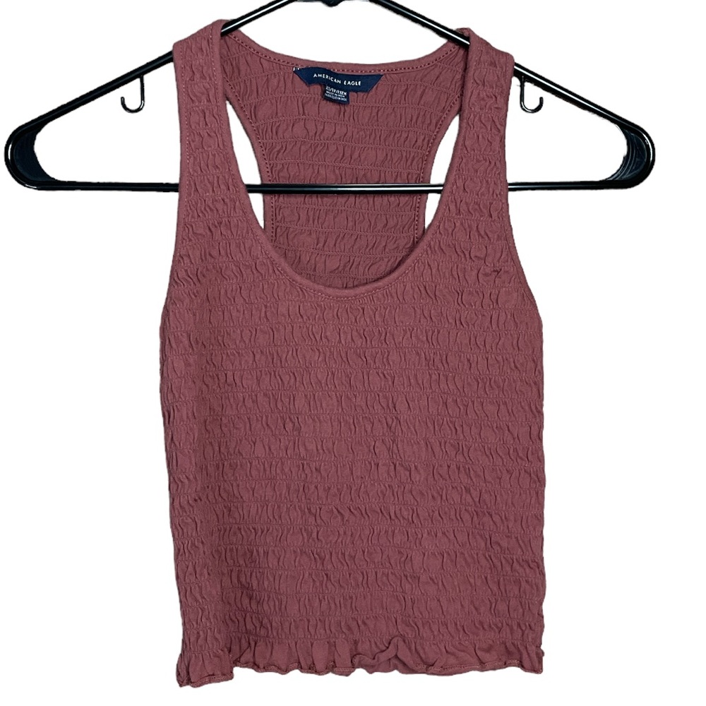 American Eagle tank top dusty rose size XS